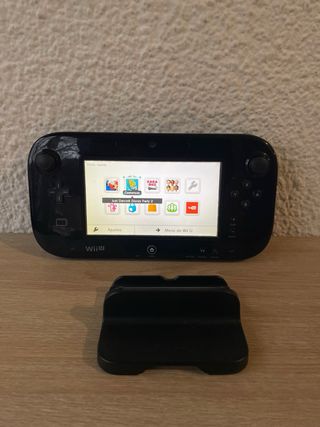 Nintendo Wii U Negra Completa