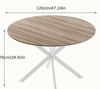 Mesa Comedor Cocina Madera 120cm