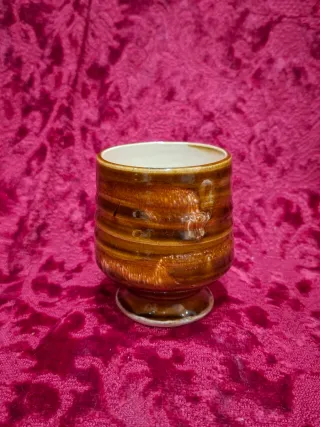 Jarróncito Alemán Cerámica Marrón