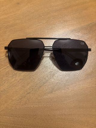 Occhiali da sole aviator neri CB