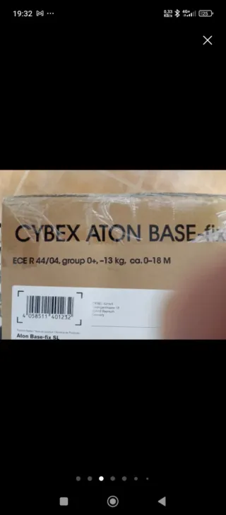 Base Isofix Cybex Aton Nueva