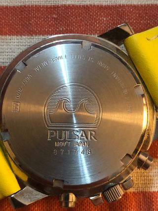 Reloj Cronógrafo Pulsar V657-7070