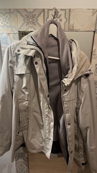 Chaqueta impermeable montaña y trekking