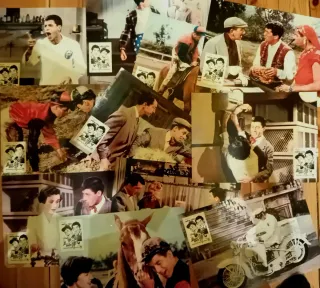 11 Fotocromos El Jinete Loco 1953 Martin y Lewis