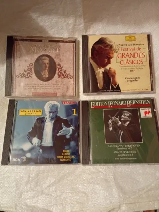 Pacchetti CD Classici: Karajan, Bernstein, Mozart