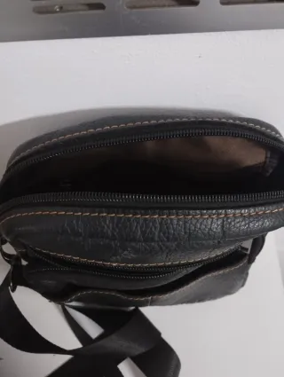 Bolso bandolera hombre Diesel negro