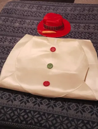 Disfraz Muñeco Nieve Adulto Talla Única