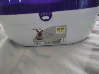 Transportín para cobayas morado