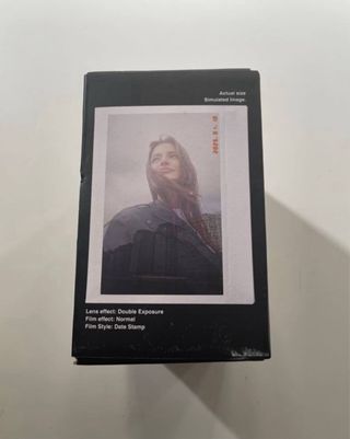 Fujifilm Instax WIDE EVO Cámara Híbrida Negra