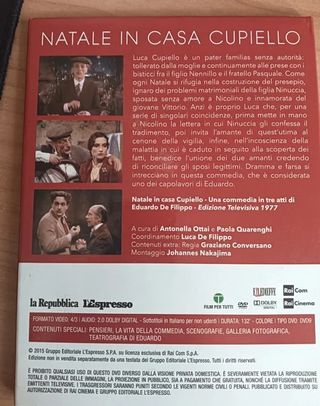 DVD Commedia De Filippo - Natale in Casa Cupiello