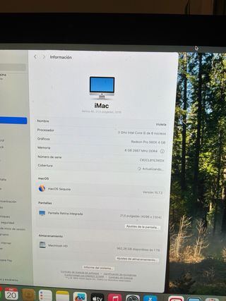 iMac 21,5 2019 4K