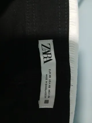 Pantalones campana Zara negros talla XS