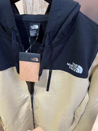 Sudadera The North Face Beige y Negra