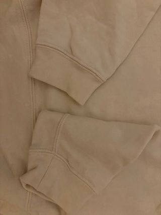 Sudadera Adidas Beige Corta Bordado Flores