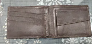 Portafoglio uomo pelle marrone scuro