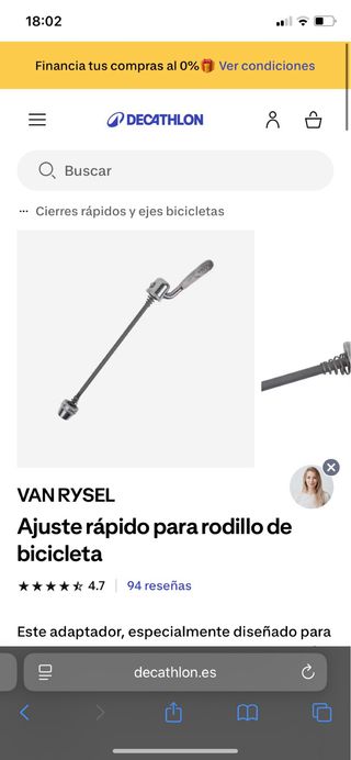 Rodillo Btwin InRide