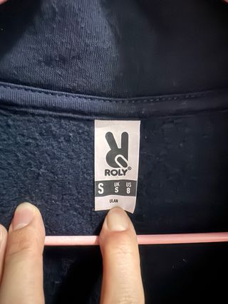 Chaqueta gruesa negro