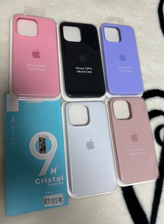 Custodie in silicone per iPhone 13 Pro (5 colori)
