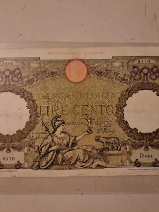 Banconota Lire 100 Italia 1931