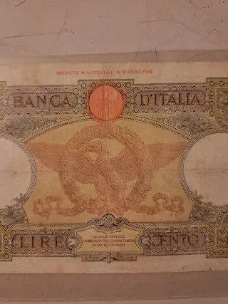 Banconota Lire 100 Italia 1931