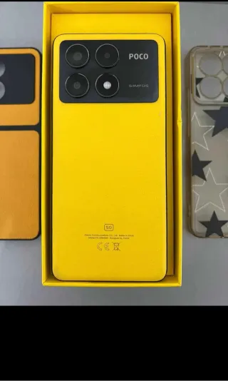POCO x6 pro  Amarillo 5G 64MP 512GB