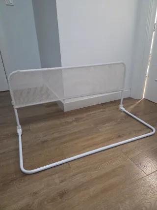 Barrera de Cama Infantil Blanca