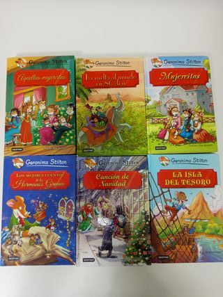 6 Libros Geronimo Stilton Clasicos