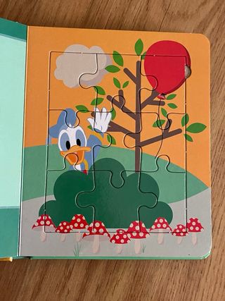 libro puzzle Mickey