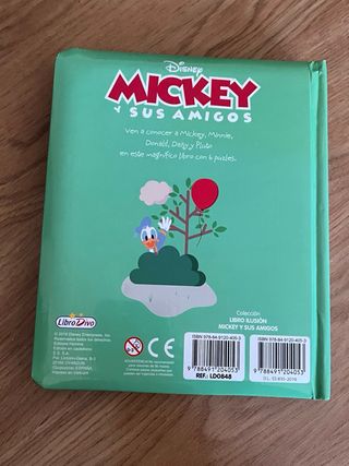 libro puzzle Mickey