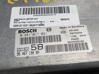 CENTRALITA MOTOR UCE FIAT ULYSSE (179) RHW 028101