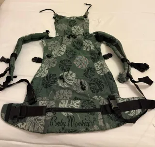 Mochila Porteo Ergonómica Bebé Baby Monkey