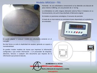 Báscula industrial 5000 kg
