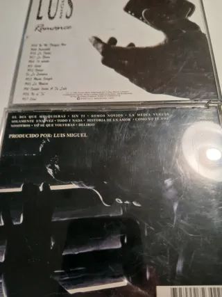 Lote 3 CDs Latinos: Manuel Carrasco, Luis Miguel