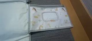 Cambiador de bebé plegable