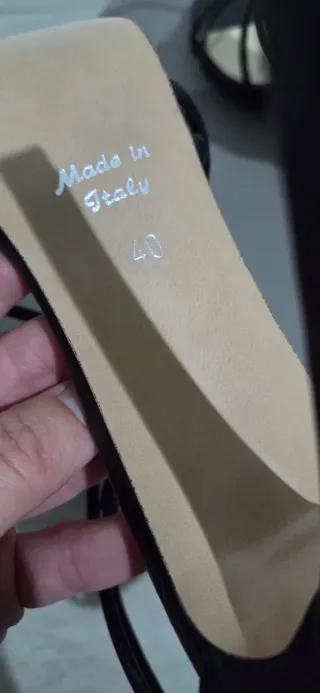 Sandalias de tacón negras