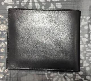 Portafoglio nero da uomo