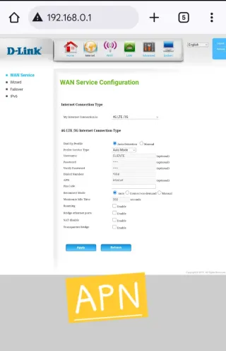Router D-Link DWR-921 4G/3G Libre de operador