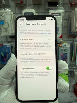 iPhone 12 128GB/100% bat factura garantía
