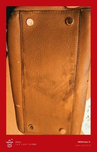 Bolso Piel Bimba y Lola Marrón Original