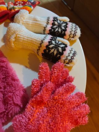 Conjunto Bufandas y Guantes Niña Hello Kitty