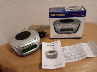 Radio Reloj Digital Mx Onda MX-RRD6202