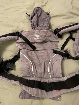 Mochila Portabebés Manduca Gris