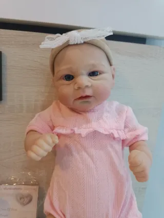 Muñeca Reborn Bebé Rosa