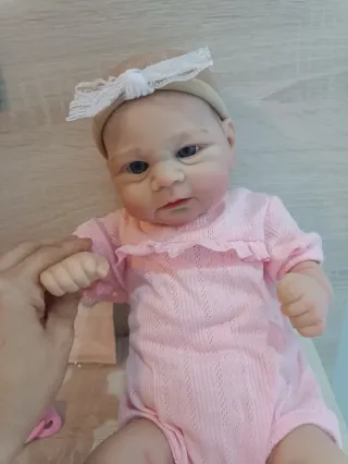 Muñeca Reborn Bebé Rosa