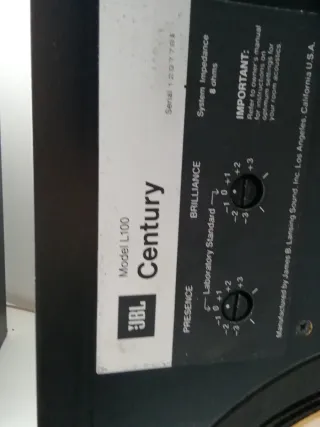 Altavoces JBL L-100 Century Vintage