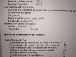 MACBOOK PRO 2018 i9/32/1TB BATERIA NUEVA