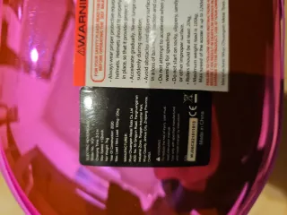 Hoverboard Rosa con Bolsa y cable de carga. Luces