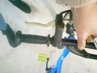 Bicicleta infantil azul Decathlon