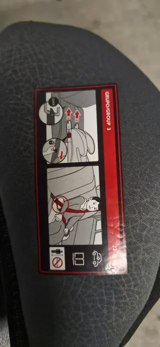 Seggiolino auto Gruppo 3