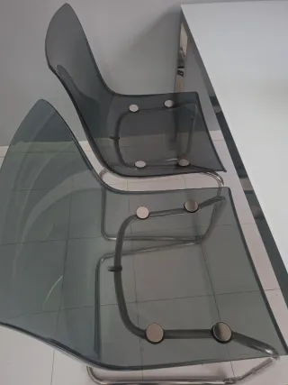 Mesa Torsby y 4 Sillas Madera